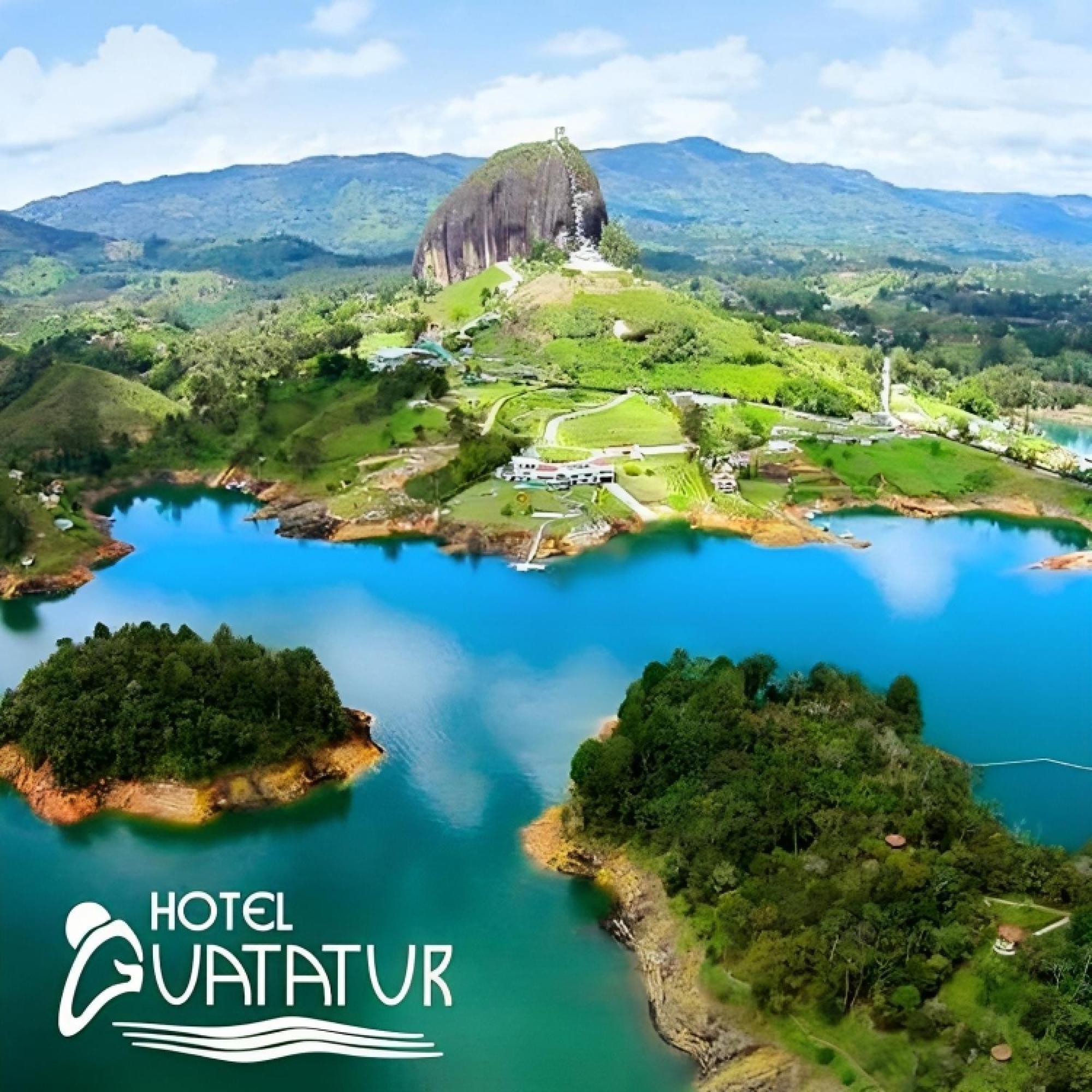 Hotel Guatatur Гуатапе Екстер'єр фото